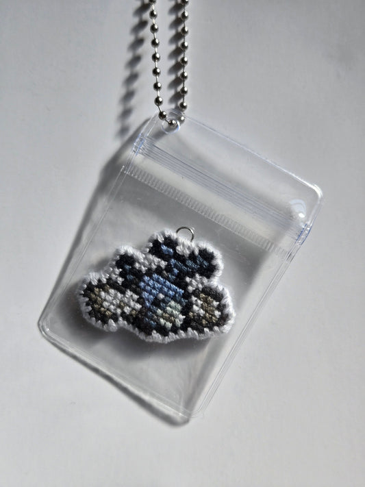 Baby Cloud Bird Keychain