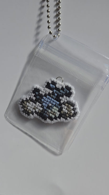 Baby Cloud Bird Keychain